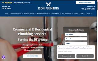 Icon Plumbing website