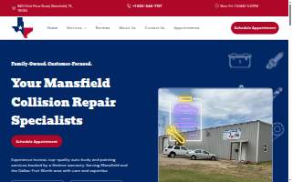 Texas Complete Body Shop website
