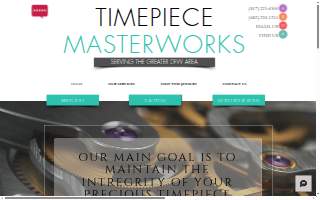 Timepiece Masterworks website