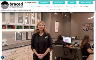 Braced Orthodontics website