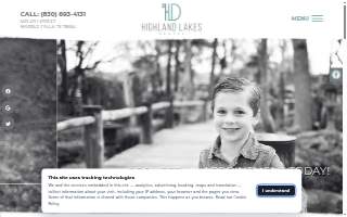 Highland Lakes Dental website