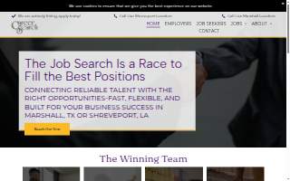 Career Search Personnel Services website