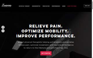 Moveo Performance website