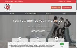380 West Animal Hospital website