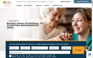 BeeHive Homes of McKinney website