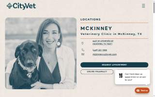 CityVet | McKinney website