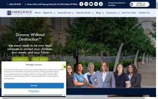 Hargrave Family Law website