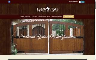 Texas State Fence Company website