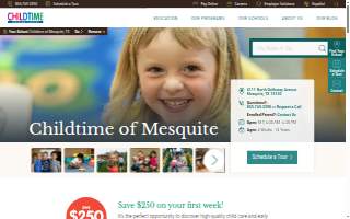 Childtime of Mesquite website