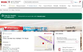 CVS website