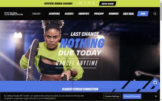 Fitness Connection of Mesquite website
