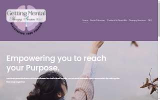Getting Mental Therapy Services PLLC website