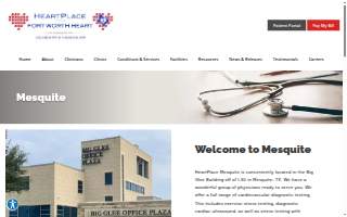 HeartPlace Mesquite website
