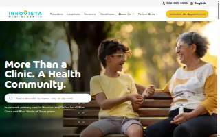 Innovista Medical Center - Mesquite website