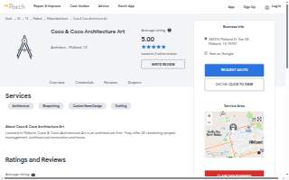 Coco & Coco Architecture website