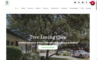 Tree Loving Care website