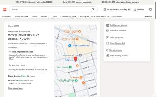 Walgreens website