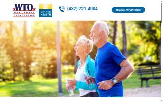 West Texas Orthopedics website