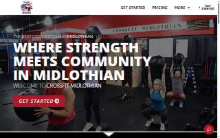 CrossFit Midlothian website