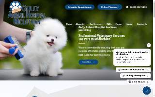 Gully Animal Hospital of Midlothian website