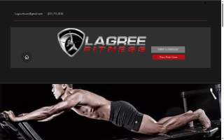 Lagree Theory Fitness website