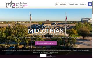 Midlothian Healthcare Center website