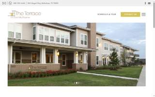 The Terrace at MidTowne Senior Apartments website