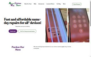 Cell Phone Repair Mineral Wells website