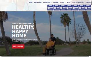Alegre Home Health Care website