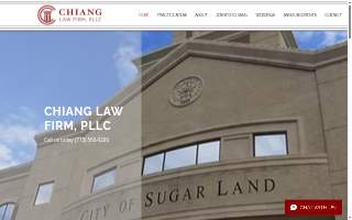 Chiang Law Firm, PLLC website