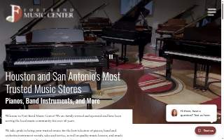 Fort Bend Music Center website