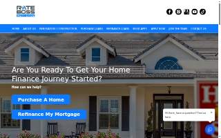 Rate Boss Mortgage website