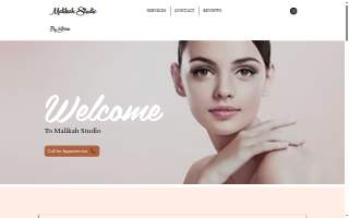 Malikah Studio website