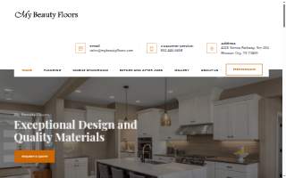 My Beauty Floors website