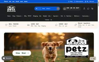 Petz Whze website