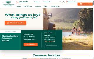 Christian Brothers Automotive Murphy website