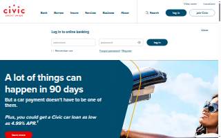 Civic Credit Union of Murphy website