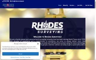 Rhodes Surveying, INC. of Murphy website