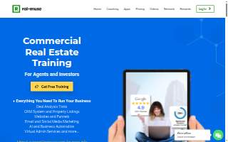 ROI-Muse Commercial Real Estate Services website