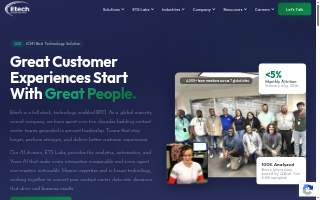 Etech Global Services website