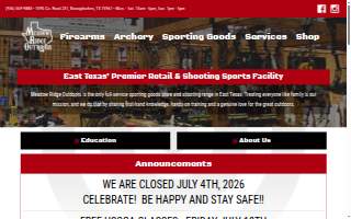 Meadow Ridge Outdoors website