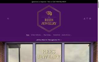 Rees Jewelry website