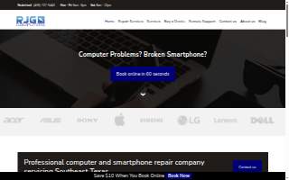 RJG Computers of Nederland website