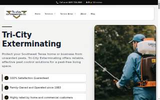Tri-City Exterminating Co. website