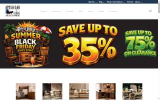 Amish Oak In Texas website