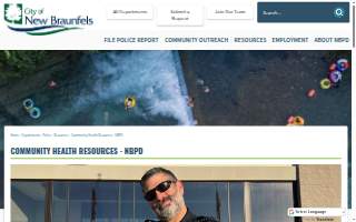 Comal County Mental Health Center website