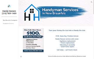 Handy Hansen website