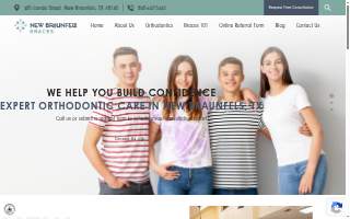 New Braunfels Braces website