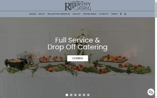 River City Catering of New Braunfels website