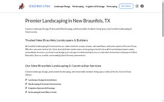 Texas Landscaping Company website